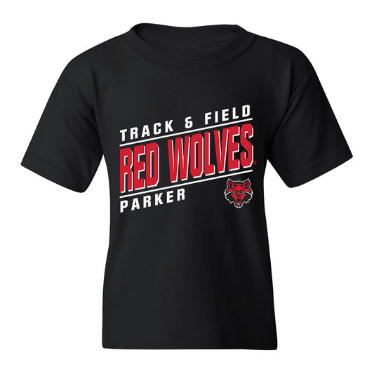 Arkansas State - NCAA Men's Track & Field : Kenyon Parker - Youth T-Shirt Classic Fashion Shersey