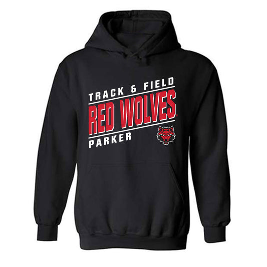 Arkansas State - NCAA Men's Track & Field : Kenyon Parker - Hooded Sweatshirt Classic Fashion Shersey