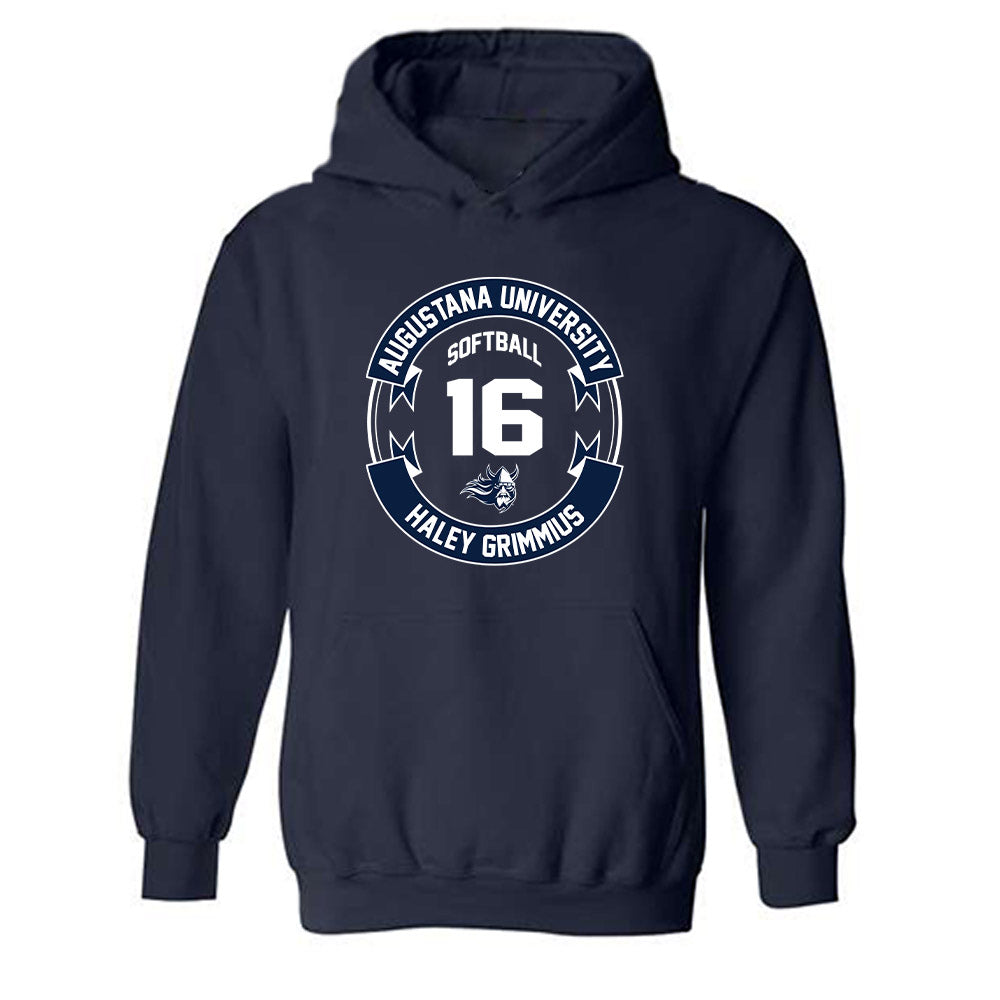 AU - NCAA Softball : Haley Grimmius - Hooded Sweatshirt Classic Fashion Shersey