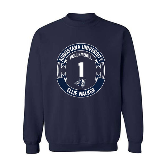 AU - NCAA Women's Volleyball : Ellie Walker - Crewneck Sweatshirt Classic Fashion Shersey