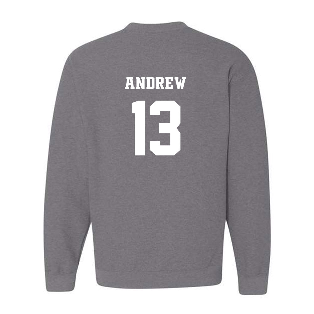 Butler - NCAA Football : Reagan Andrew - Crewneck Sweatshirt Classic Fashion Shersey