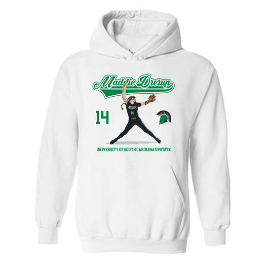 USC Upstate - NCAA Softball : Maddie Drerup - Hooded Sweatshirt Individual Caricature