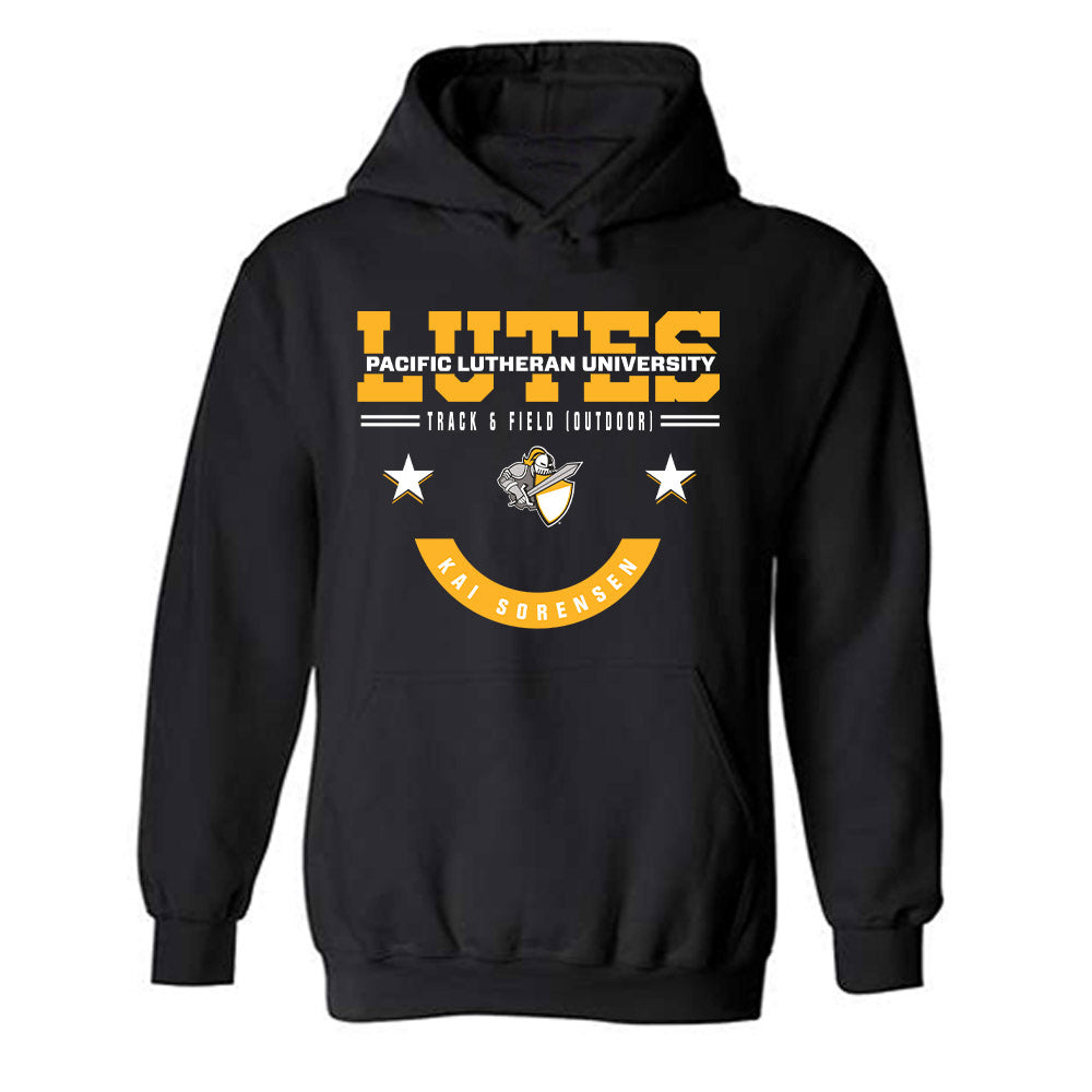 PLU - NCAA Men's Track & Field : Kai Sorensen - Hooded Sweatshirt Classic Fashion Shersey