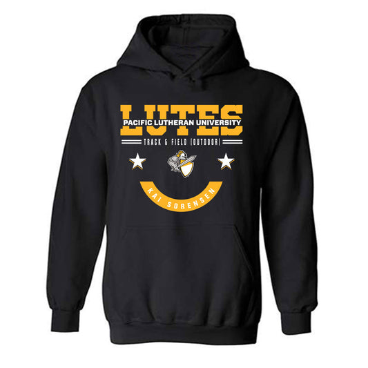 PLU - NCAA Men's Track & Field : Kai Sorensen - Hooded Sweatshirt Classic Fashion Shersey
