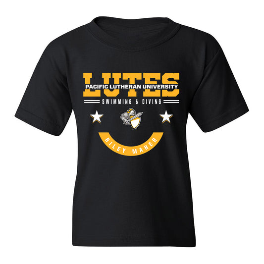 PLU - NCAA Women's Swimming & Diving : Riley Maher - Youth T-Shirt Classic Fashion Shersey