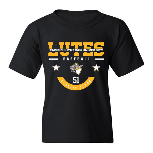 PLU - NCAA Baseball : Charlie Olson - Youth T-Shirt Classic Fashion Shersey