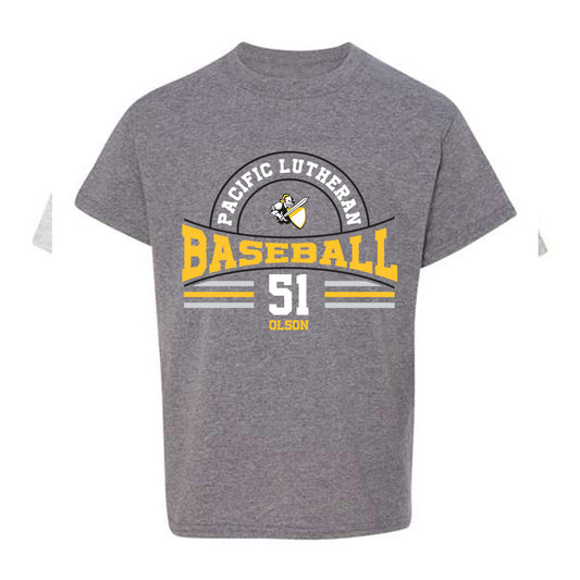 PLU - NCAA Baseball : Charlie Olson - Youth T-Shirt Classic Fashion Shersey