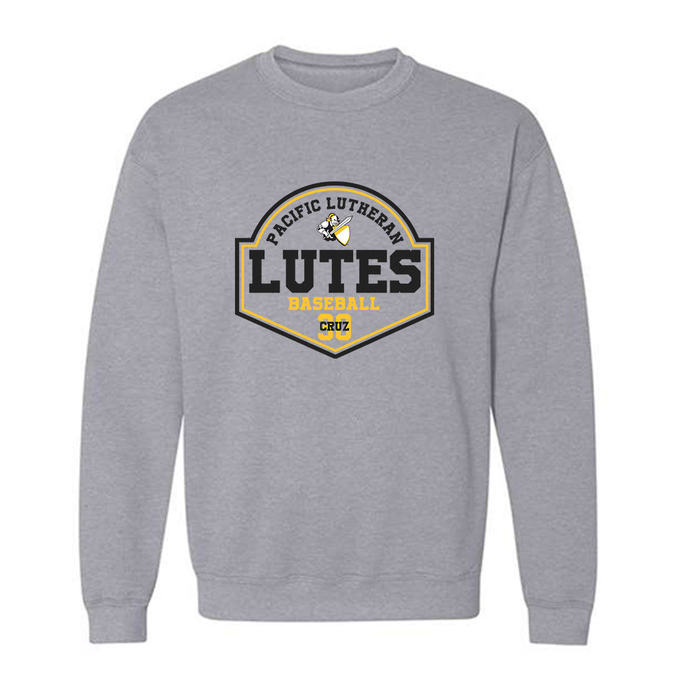 PLU - NCAA Baseball : Weston Cruz - Crewneck Sweatshirt Classic Fashion Shersey