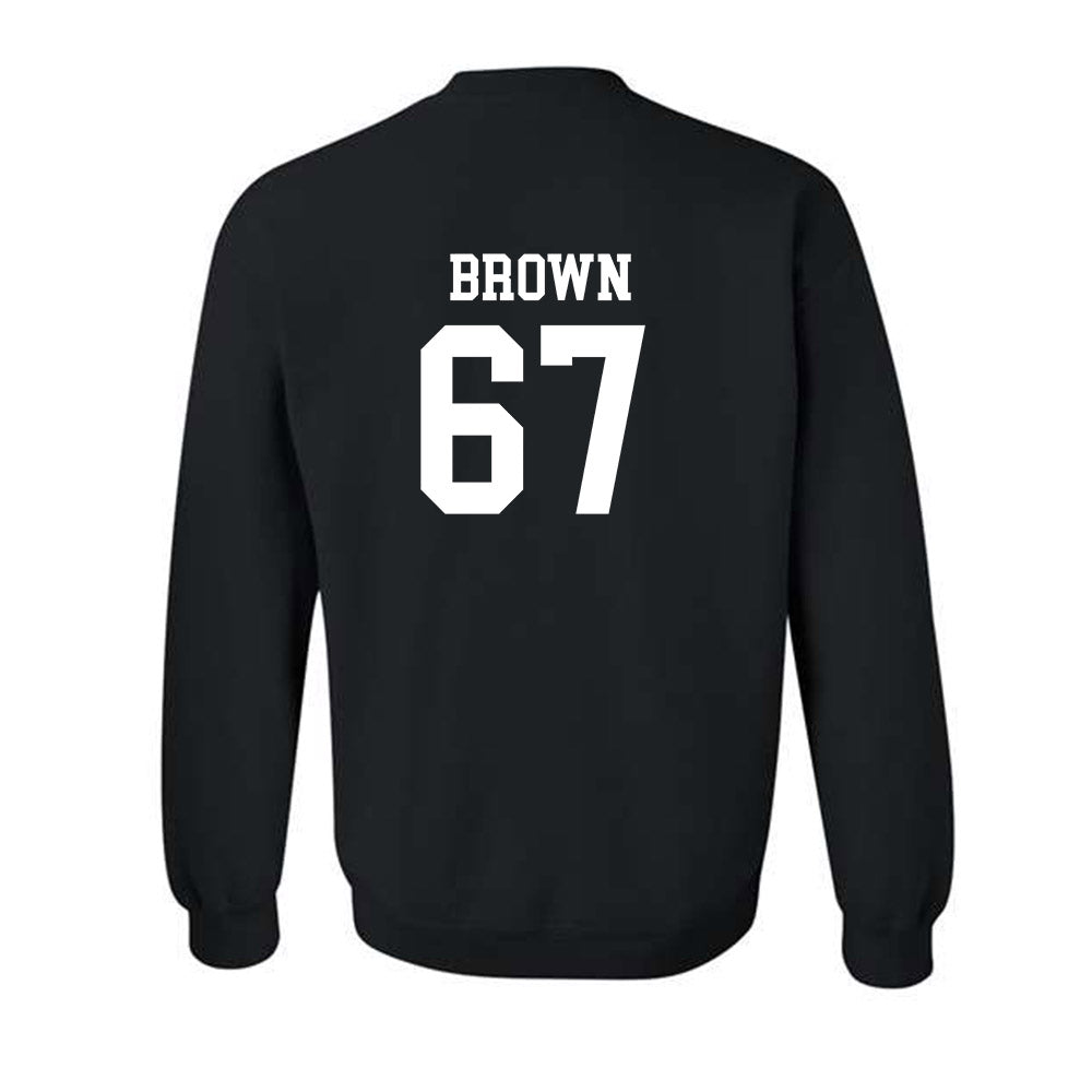 PLU - NCAA Football : Jacob Brown - Crewneck Sweatshirt Classic Shersey