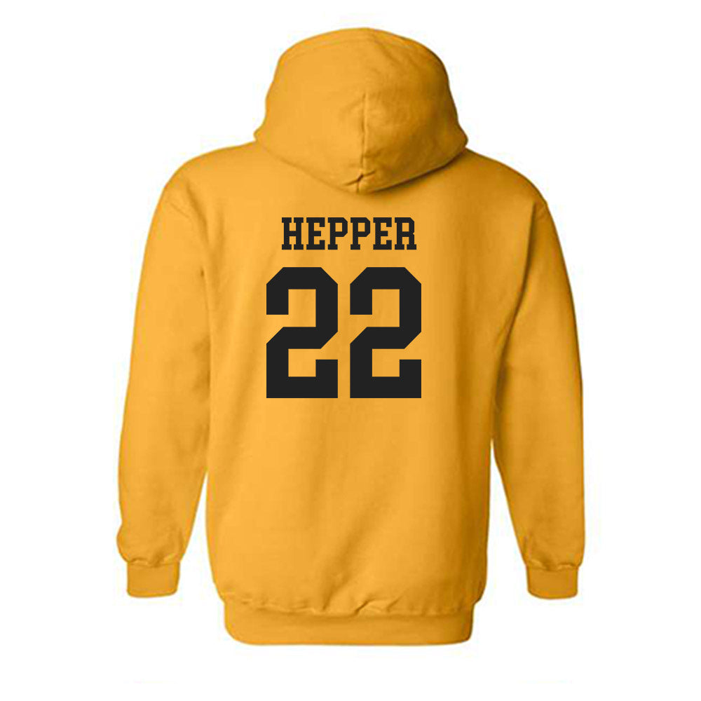 PLU - NCAA Men's Basketball : Mack Hepper - Hooded Sweatshirt Classic Shersey