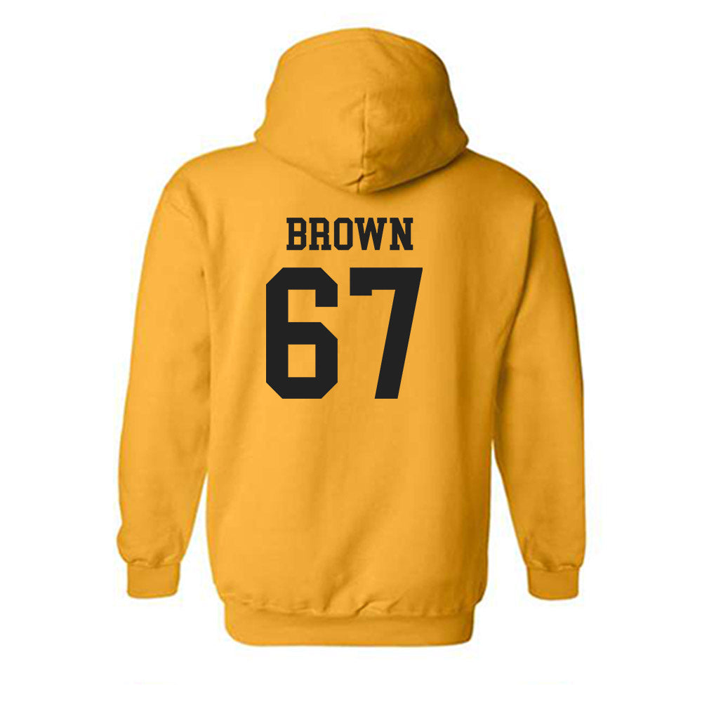 PLU - NCAA Football : Jacob Brown - Hooded Sweatshirt Classic Shersey