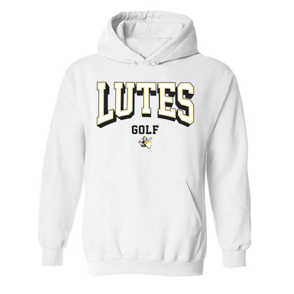 PLU - NCAA Men's Golf : Tanner Frinell - Hooded Sweatshirt Classic Shersey