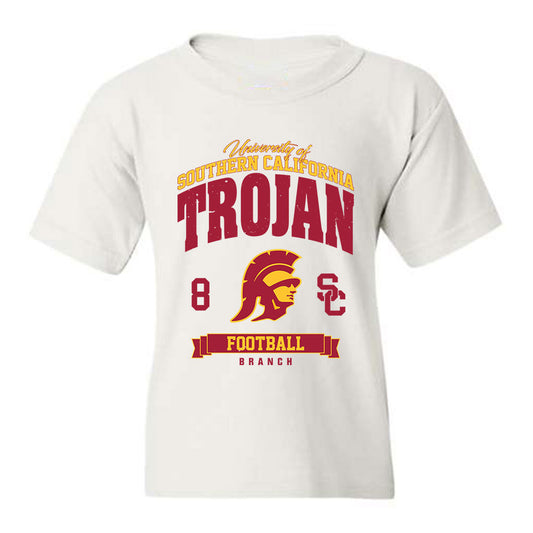 USC - NCAA Football : Zion Branch - Youth T-Shirt Classic Fashion Shersey