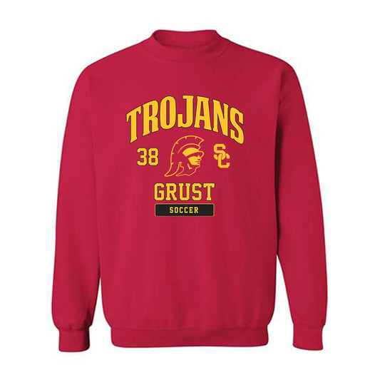 USC - NCAA Women's Soccer : Bella Grust - Crewneck Sweatshirt Classic Fashion Shersey