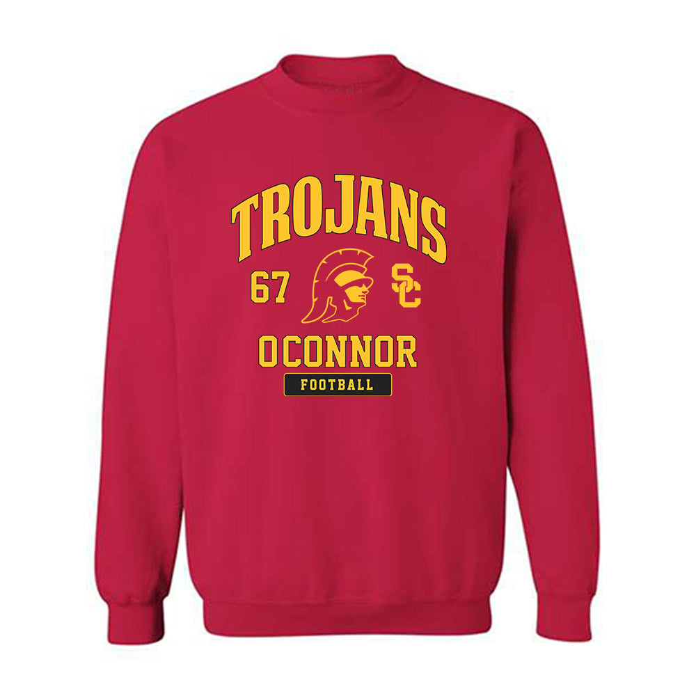 USC - NCAA Football : Kilian O'Connor - Crewneck Sweatshirt Classic Fashion Shersey