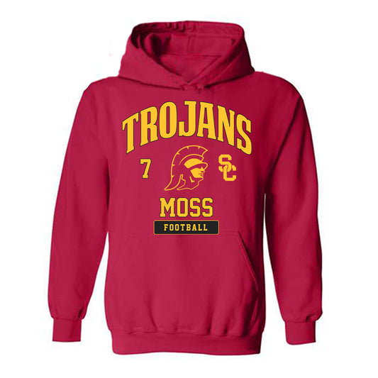 USC - NCAA Football : Miller Moss - Hooded Sweatshirt Classic Fashion Shersey