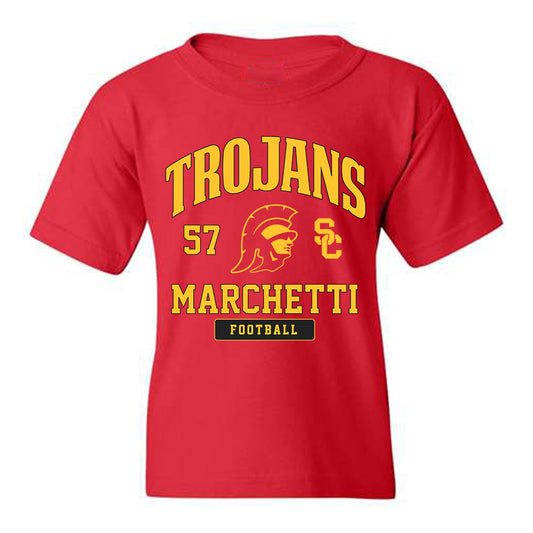 USC - NCAA Football : Roman Marchetti - Youth T-Shirt Classic Fashion Shersey