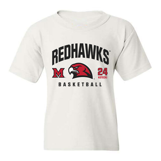 Miami of Ohio - NCAA Men's Basketball : Jackson Kotecki - Youth T-Shirt Classic Fashion Shersey