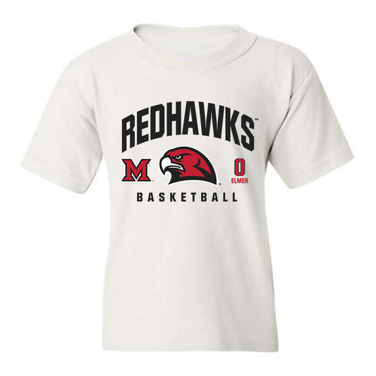 Miami of Ohio - NCAA Men's Basketball : Eian Elmer - Youth T-Shirt Classic Fashion Shersey