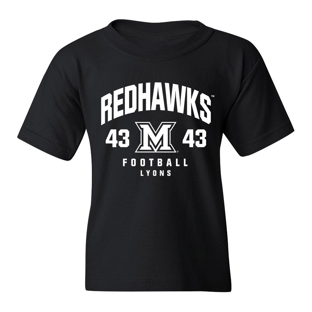 Miami of Ohio - NCAA Football : Grant Lyons - Youth T-Shirt Classic Fashion Shersey