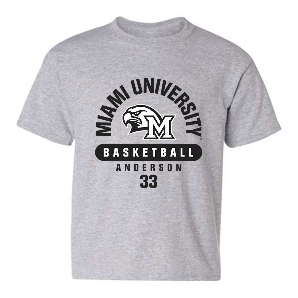 Miami of Ohio - NCAA Men's Basketball : Blake Anderson - Youth T-Shirt Classic Fashion Shersey