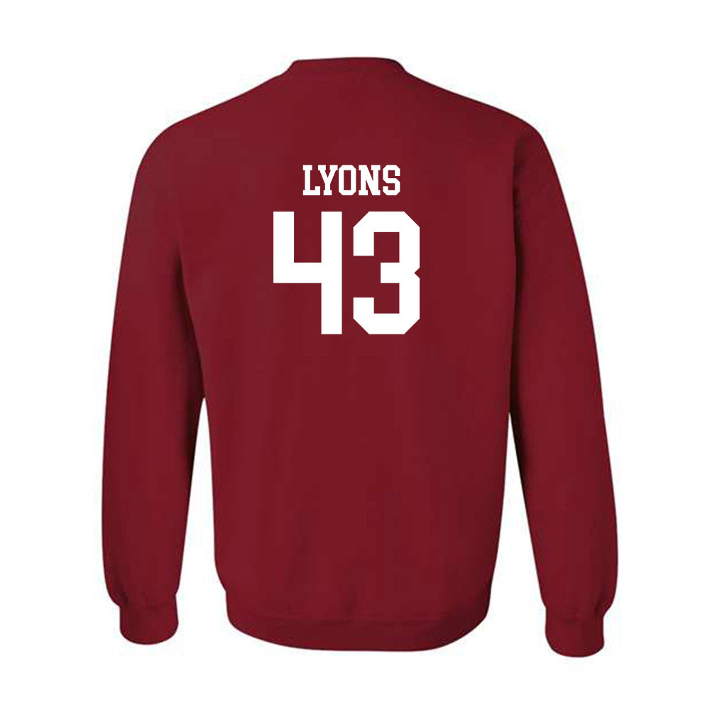 Miami of Ohio - NCAA Football : Grant Lyons - Crewneck Sweatshirt Classic Shersey