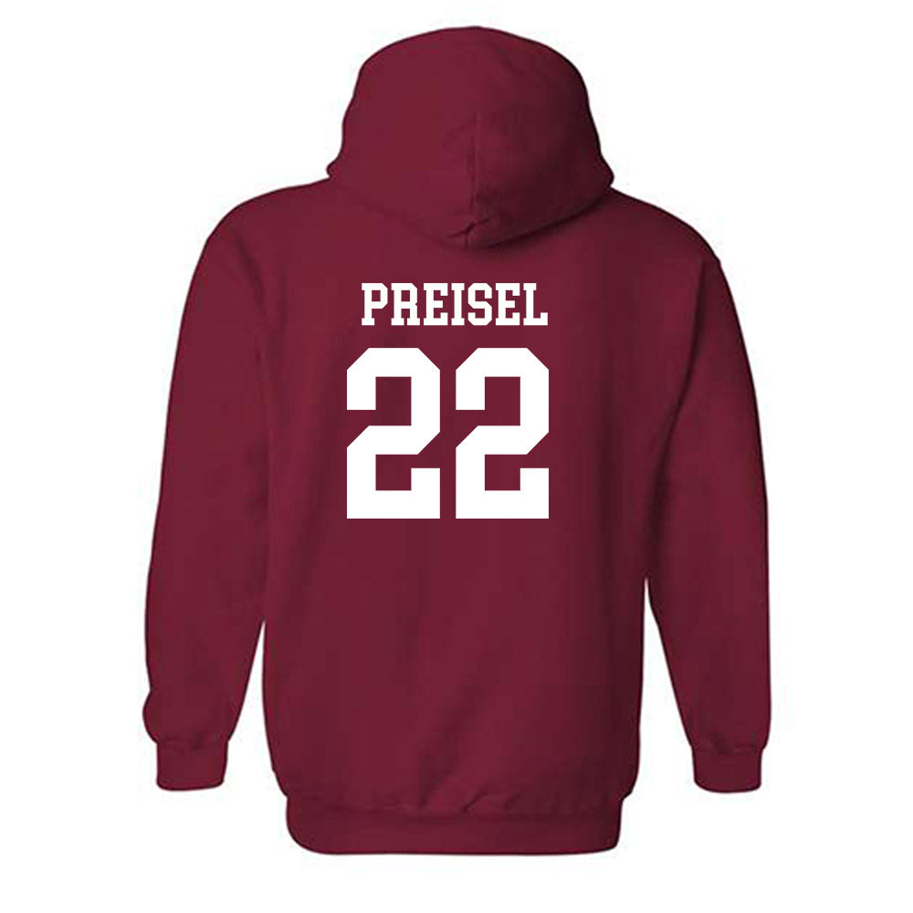 Miami of Ohio - NCAA Baseball : Connor Preisel - Hooded Sweatshirt Classic Shersey