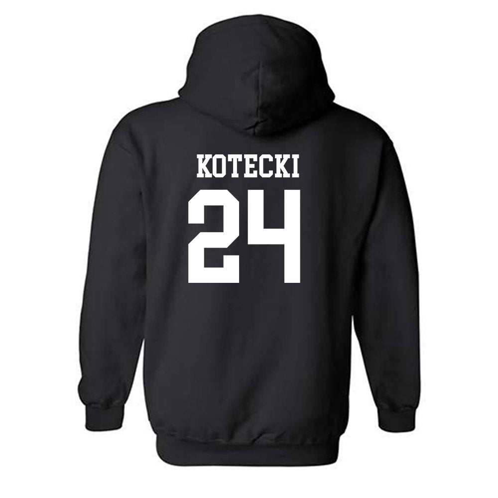 Miami of Ohio - NCAA Men's Basketball : Jackson Kotecki - Hooded Sweatshirt Classic Shersey