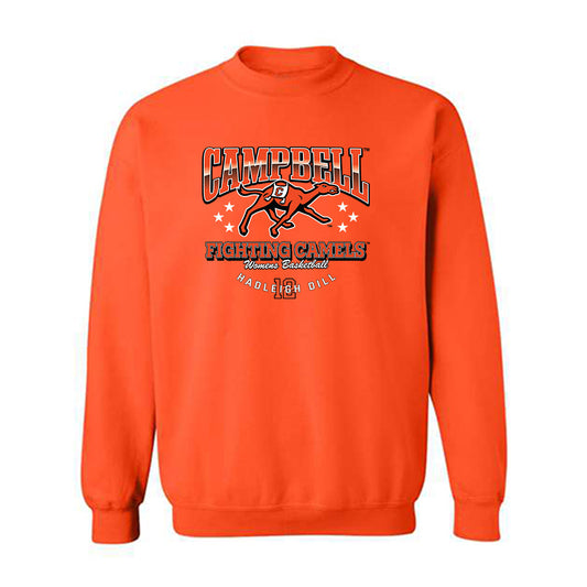 Campbell - NCAA Women's Basketball : Hadleigh Dill - Crewneck Sweatshirt Classic Fashion Shersey