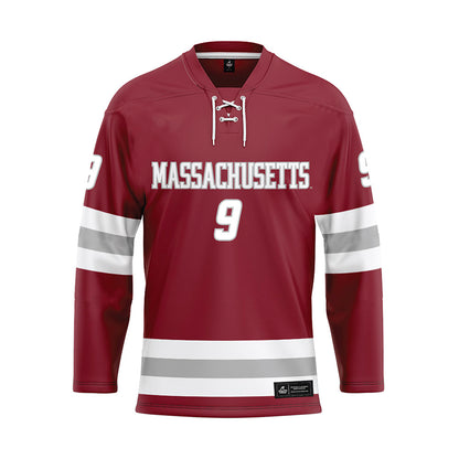 UMass - NCAA Men's Ice Hockey : Jack Musa - Ice Hockey Jersey
