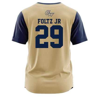 GWU - NCAA Baseball : Michael Foltz Jr - Baseball Jersey