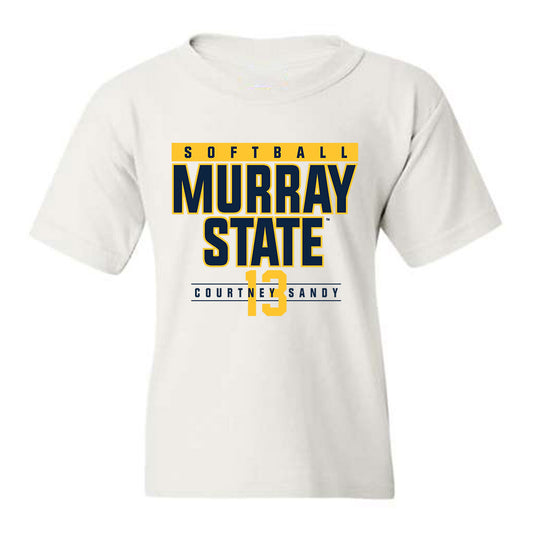 Murray State - NCAA Softball : Courtney Sandy - Youth T-Shirt Classic Fashion Shersey