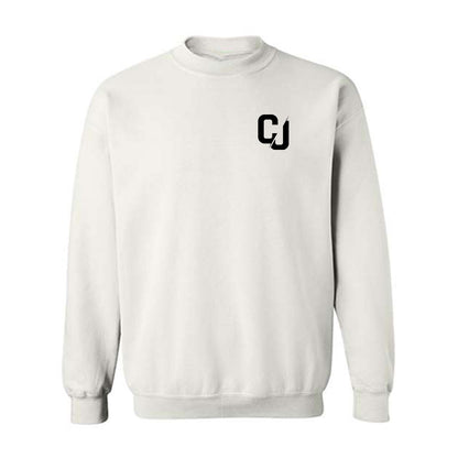 Hillcrest Prep - Basketball : Christian Jones - Crewneck Sweatshirt Classic Shersey