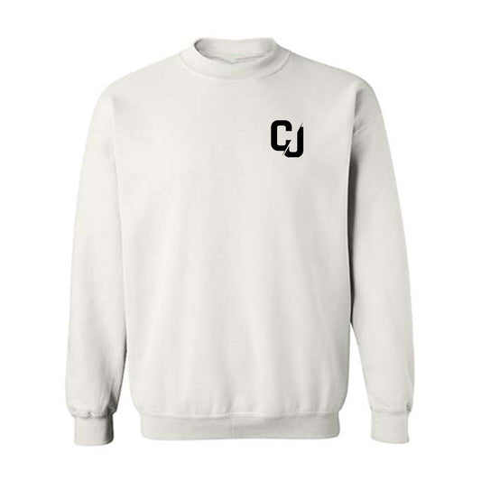 Hillcrest Prep - Basketball : Christian Jones - Crewneck Sweatshirt Classic Shersey