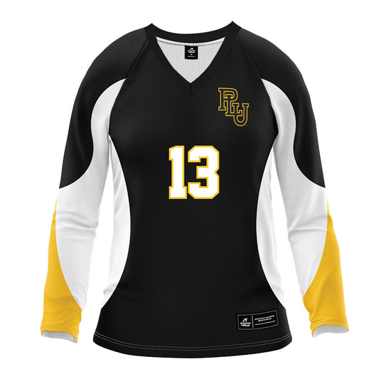 PLU - NCAA Women's Volleyball : Claire Hindman - Volleyball Jersey Black