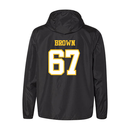 PLU - NCAA Football : Jacob Brown - Windbreaker Jacket Generic Shersey