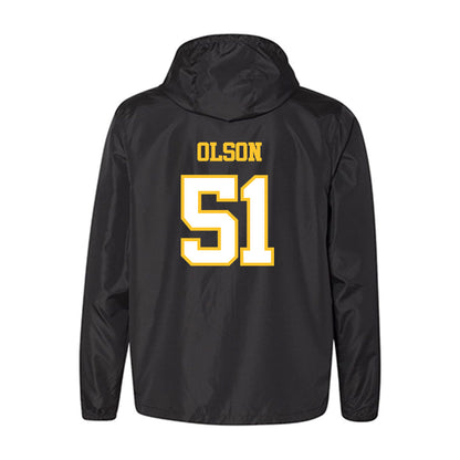 PLU - NCAA Baseball : Charlie Olson - Windbreaker Jacket Generic Shersey