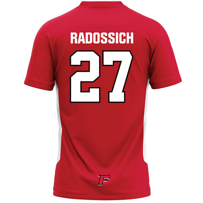 Fairfield - NCAA Men's Lacrosse : Julian Radossich - Lacrosse Jersey Red
