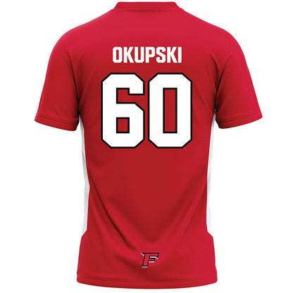 Fairfield - NCAA Men's Lacrosse : John Okupski - Lacrosse Jersey Red
