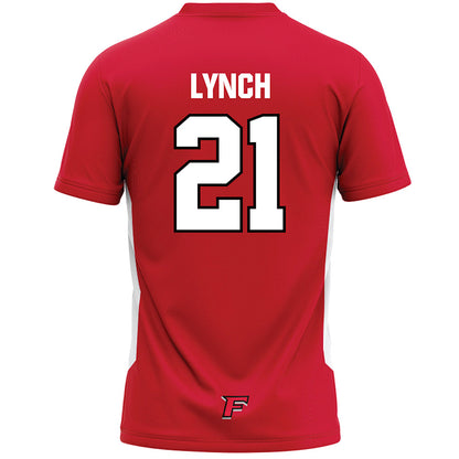 Fairfield - NCAA Men's Lacrosse : Keegan Lynch - Lacrosse Jersey Red