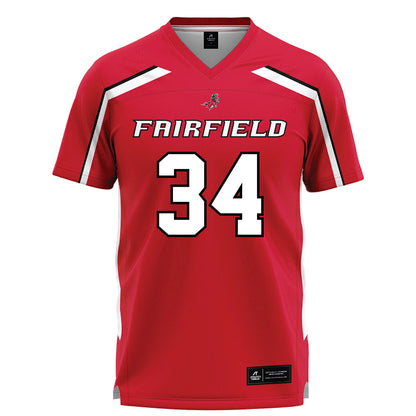 Fairfield - NCAA Men's Lacrosse : Kevin Dolan - Lacrosse Jersey Red