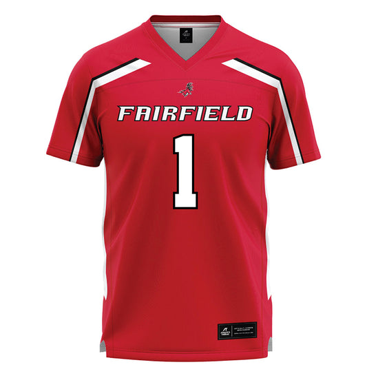 Fairfield - NCAA Men's Lacrosse : Will Consoli - Lacrosse Jersey Red