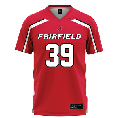 Fairfield - NCAA Men's Lacrosse : Austin McClintic - Lacrosse Jersey Red