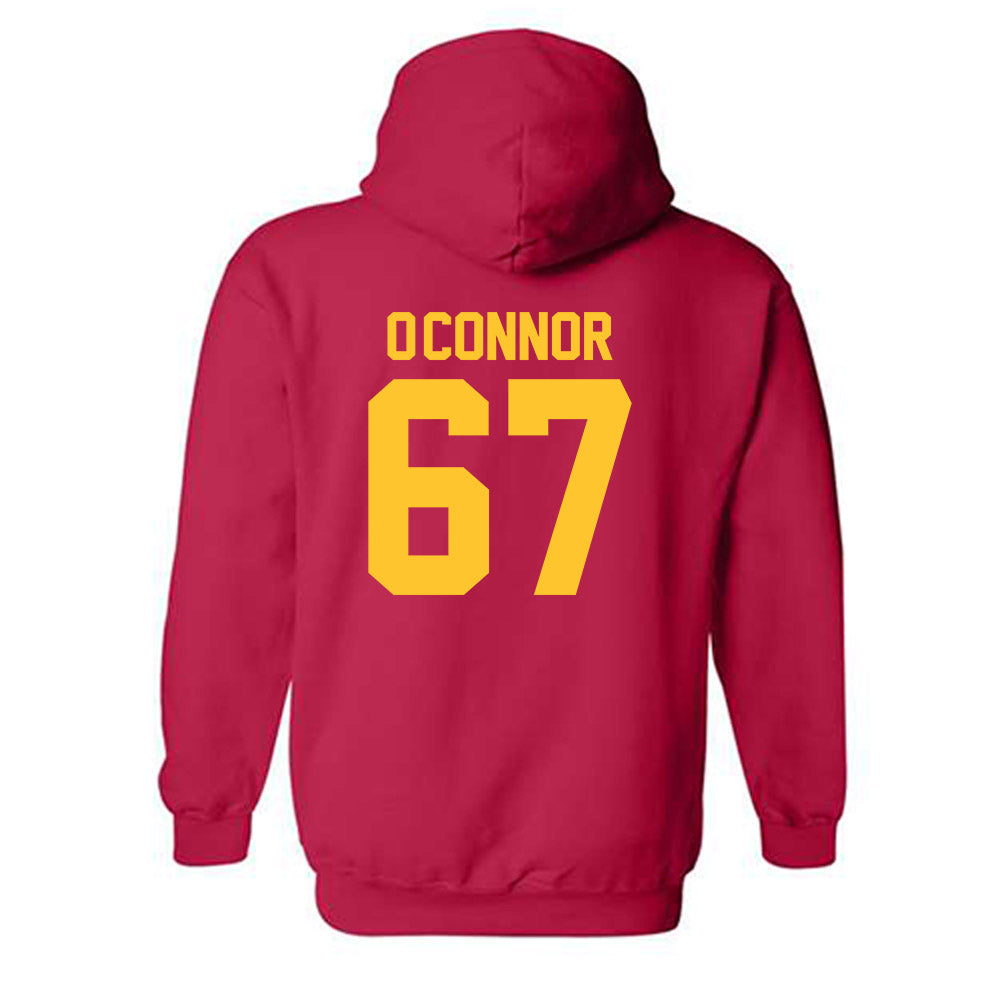 USC - NCAA Football : Kilian O'Connor - Hooded Sweatshirt Classic Shersey