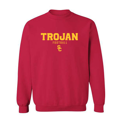 USC - NCAA Football : Carson Tabaracci - Crewneck Sweatshirt Classic Shersey