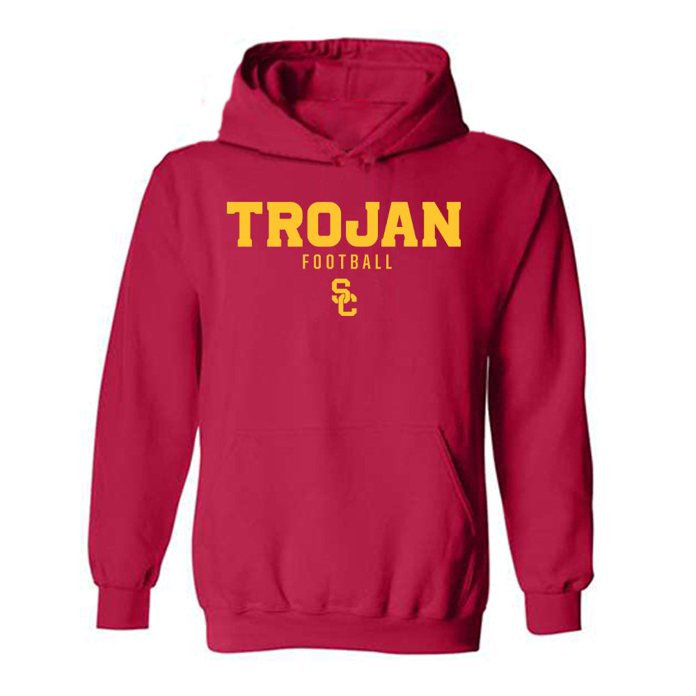 USC - NCAA Football : Carson Tabaracci - Hooded Sweatshirt Classic Shersey