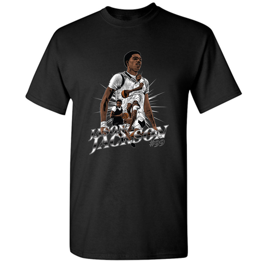 Jason Jackson - Black Individual Caricature T-shirt