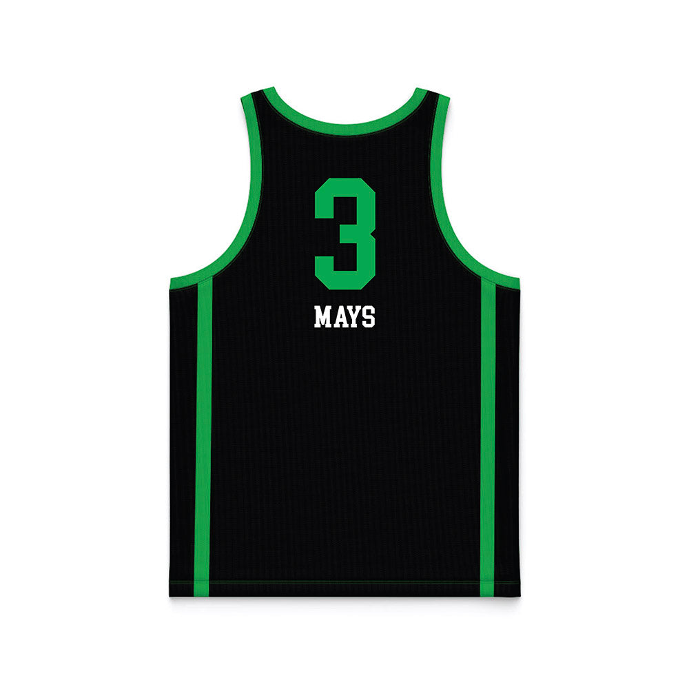 Marshall - NCAA Women's Basketball : Cairah Mays - Black Basketball Jersey