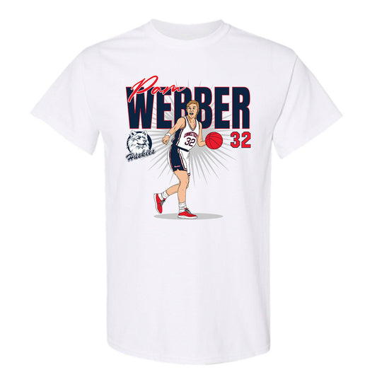 UConn - Women's Basketball Legends : Pam Webber - T-Shirt Individual Caricature