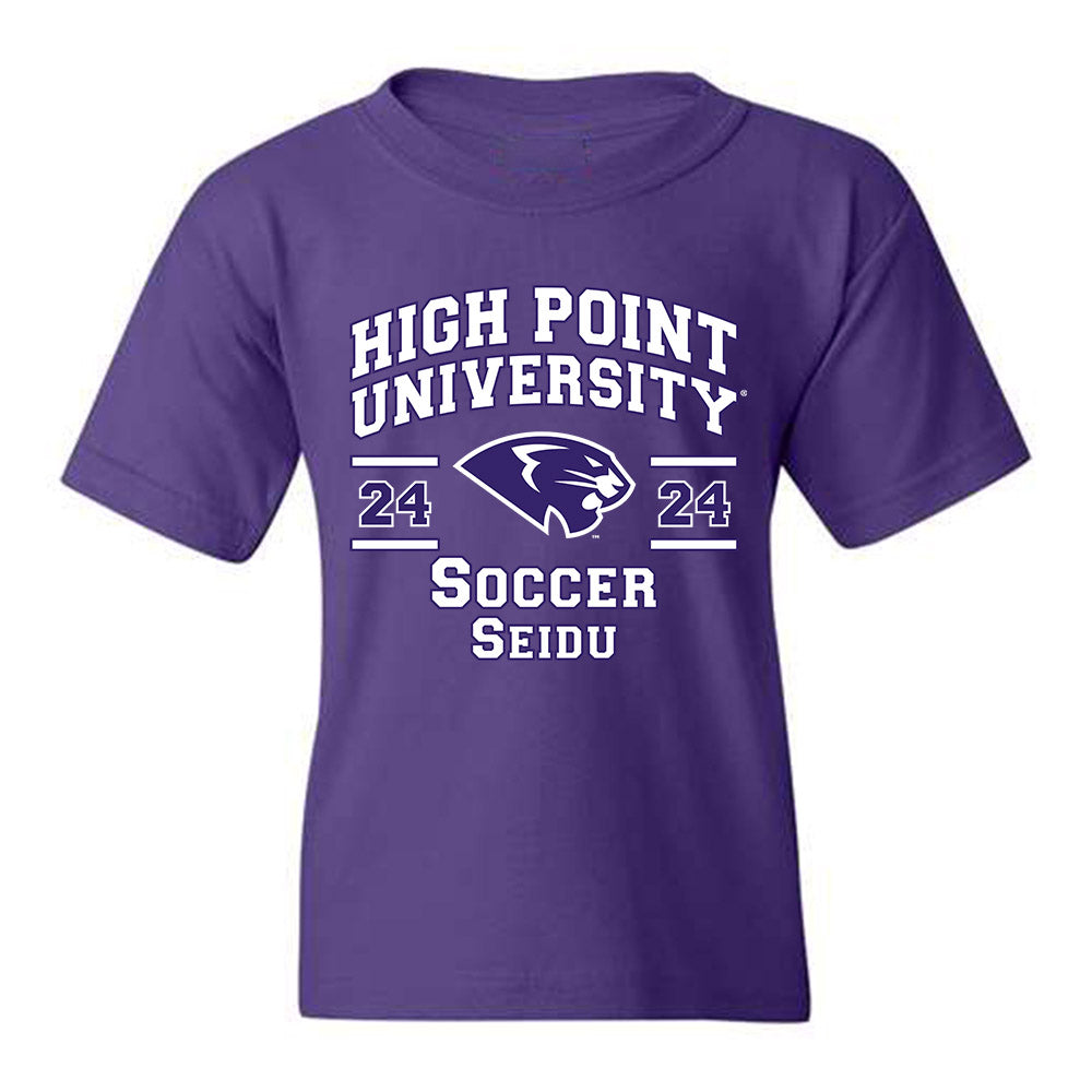 High Point - NCAA Men's Soccer : Mohammed Seidu - Youth T-Shirt Classic Fashion Shersey